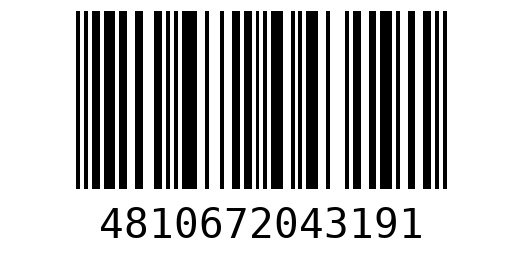 Штрихкод 4810672043191