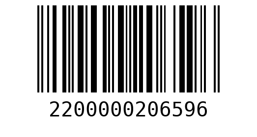 Штрихкод 2200000206596