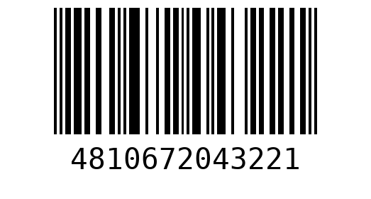 Штрихкод 4810672043221