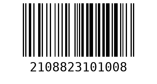 Штрихкод 2108823101005