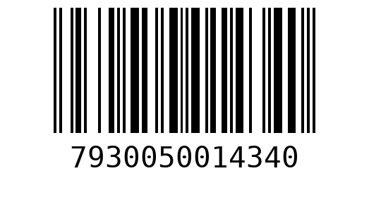 Штрихкод 7930050014340