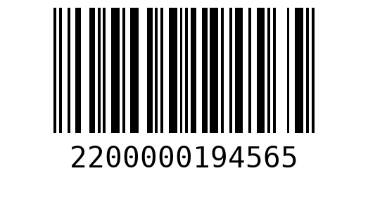 Штрихкод 2200000194565