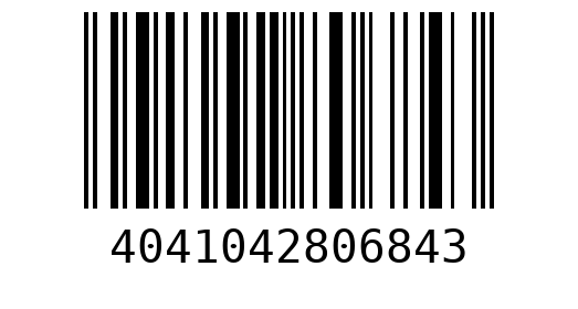 Штрихкод 4041042806843