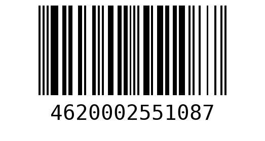 Штрихкод 4620002551087