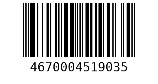 Штрихкод 4670004519035