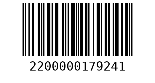 Штрихкод 2200000179241
