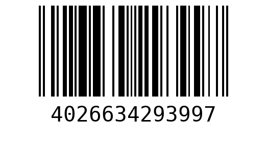 Штрихкод 4026634293997
