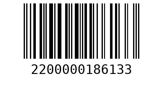 Штрихкод 2200000186133