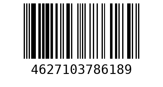 Штрихкод 4627103786189