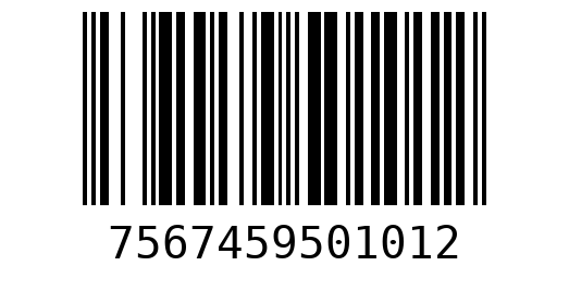 Штрихкод 7567459501012
