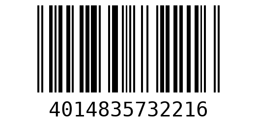 Штрихкод 4014835732216