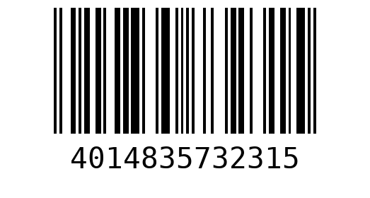 Штрихкод 4014835732315