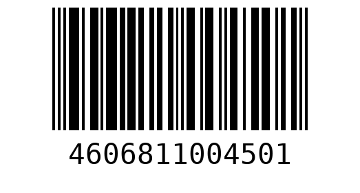 Штрихкод 4606811004501