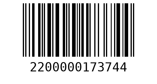 Штрихкод 2200000173744