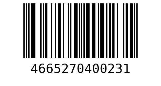 Штрихкод 4665270400231