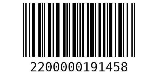 Штрихкод 2200000191458