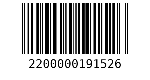 Штрихкод 2200000191526