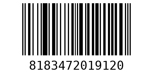 Штрихкод 8183472019120