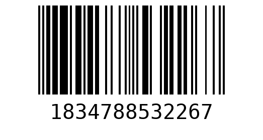Штрихкод 1834788532267