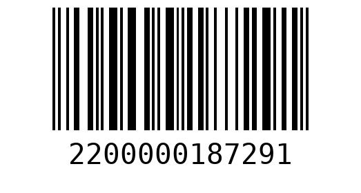 Штрихкод 2200000187291