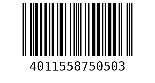 Штрихкод 4011558750503