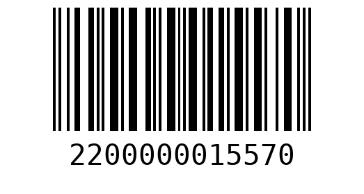 Штрихкод 2200000015570