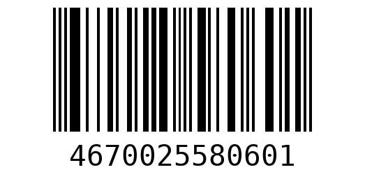 Штрихкод 4670025580601