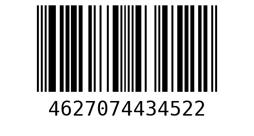 Штрихкод 4627074434522