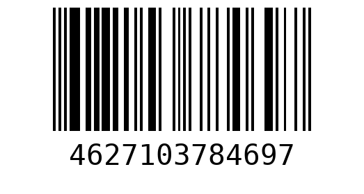 Штрихкод 4627103784697