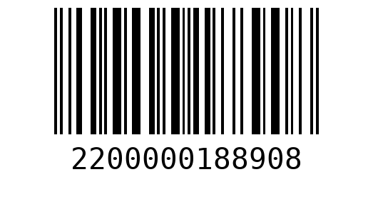 Штрихкод 2200000188908