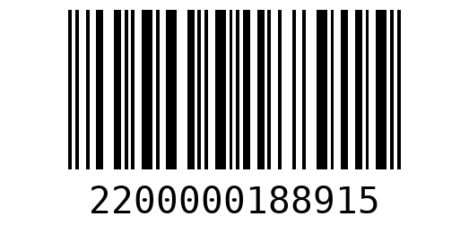 Штрихкод 2200000188915