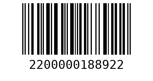 Штрихкод 2200000188922