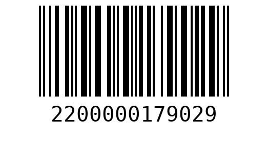 Штрихкод 2200000179029