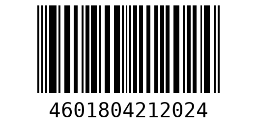 Штрихкод 4601804212024