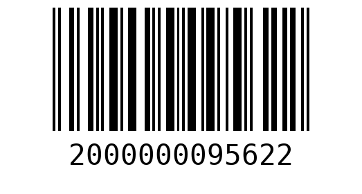 Штрихкод 2000000095622