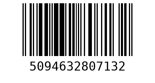 Штрихкод 5094632807132