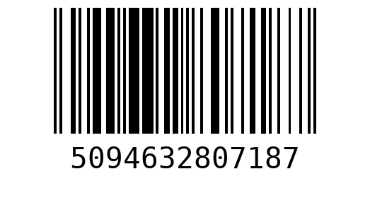 Штрихкод 5094632807187