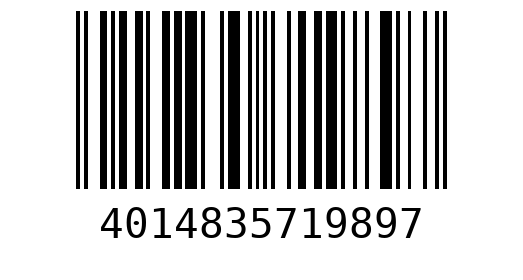 Штрихкод 4014835719897