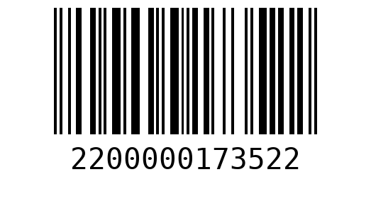 Штрихкод 2200000173522