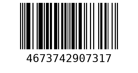 Штрихкод 4673742907317