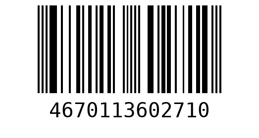 Штрихкод 4670113602710