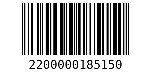 Штрихкод 2200000185150