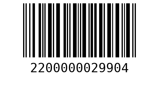 Штрихкод 2200000029904