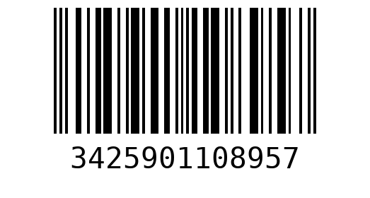 Штрихкод 3425901108957