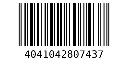 Штрихкод 4041042807437
