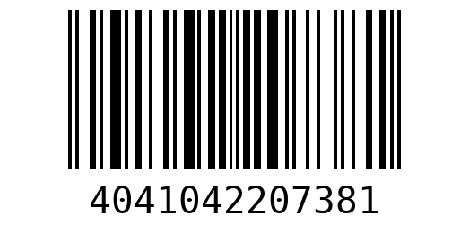 Штрихкод 4041042207381