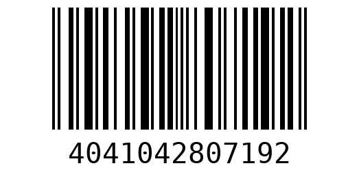 Штрихкод 4041042807192