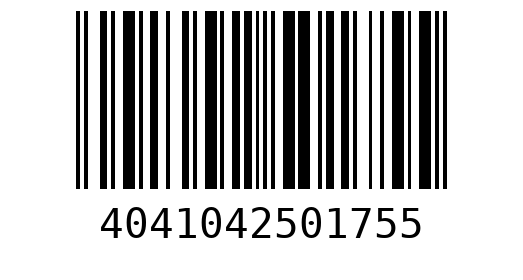 Штрихкод 4041042501755