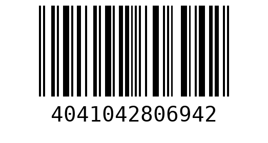 Штрихкод 4041042806942