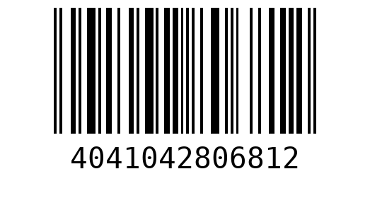 Штрихкод 4041042806812